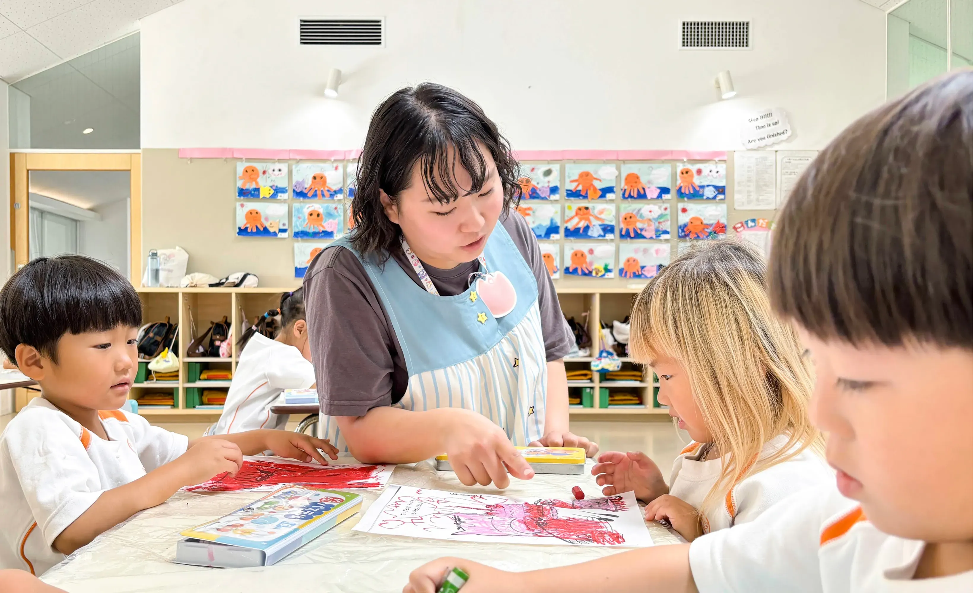 笑顔のスタッフ